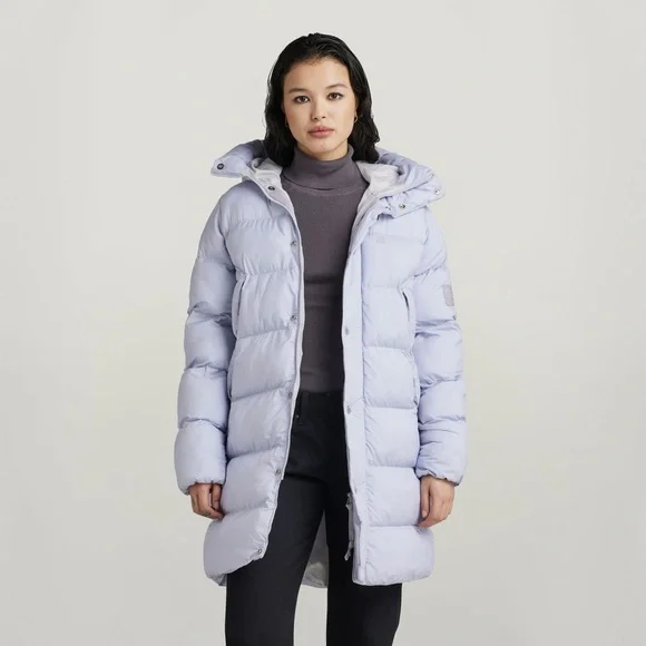 G-Star Sky Blue Puffer Coat